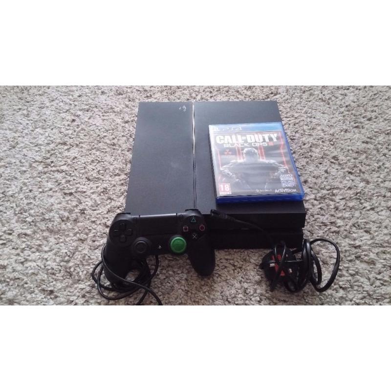 Newest Model 500Gb PS4 Console + Black Ops 3 Disc + 1 Kontrol Freek + Original Packaging & Contents