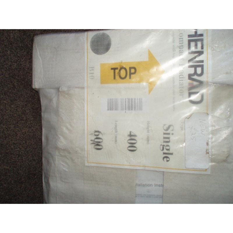 NEW CENTRAL HEATING RADIATOR