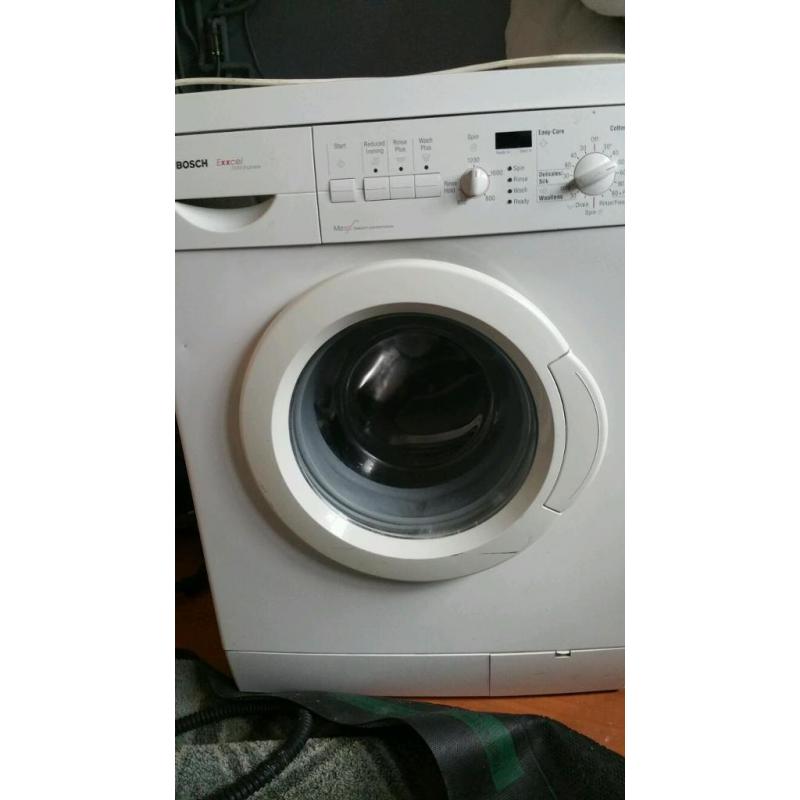 Bosch excellent 1200 express washing machine