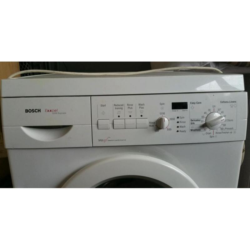 Bosch excellent 1200 express washing machine