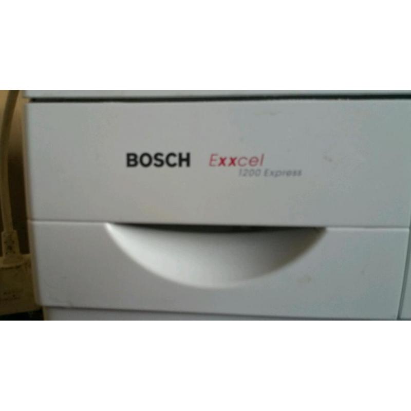 Bosch excellent 1200 express washing machine