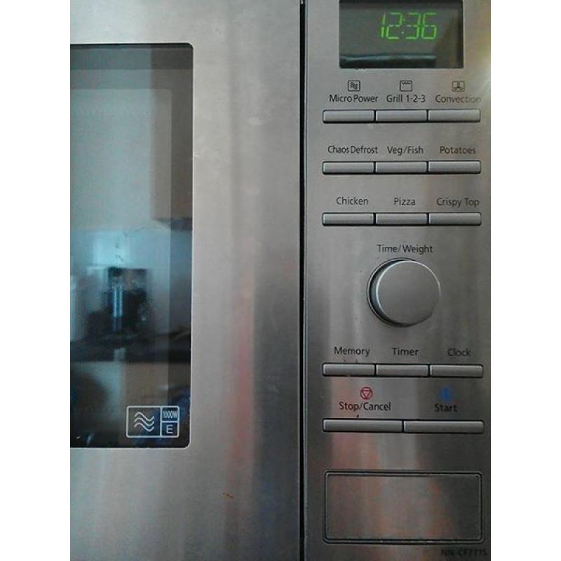 Panasonic inverter flatbed microwave oven grill