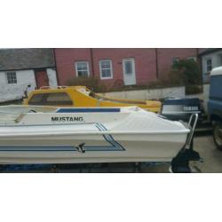 14ft Mustang Speedboat
