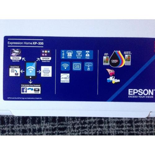 EPSON XP-335 PRINTER -- WIFI PRINT, COPY, SCAN