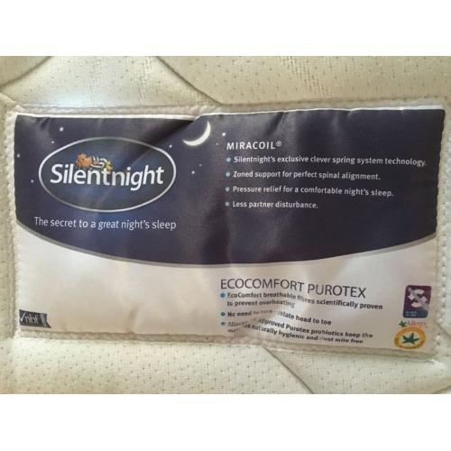Double bed divan silentnight