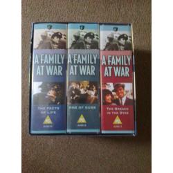 1st SERIES OF "A FAMILY AT WAR" VIDEO BOXSET