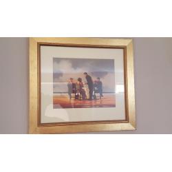 Jack Vettriono four large framed prints