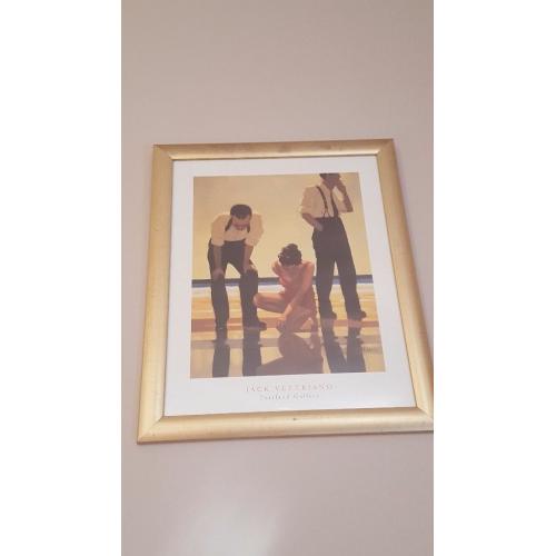 Jack Vettriono four large framed prints