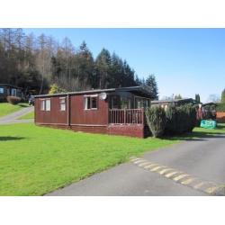 Beautiful Log Cabin sleeps 6 Near Builth Wells
