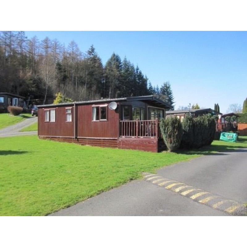 Beautiful Log Cabin sleeps 6 Near Builth Wells
