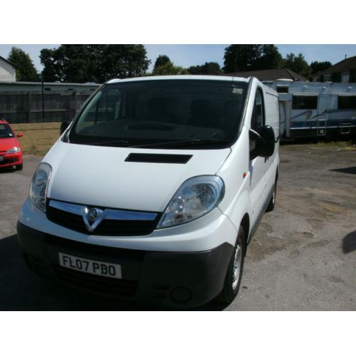 2007 Vauxhall Vivaro 2.0CDTI 2900 SWB / Twin Sld Diesel Van