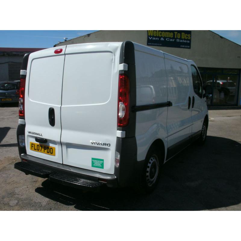 2007 Vauxhall Vivaro 2.0CDTI 2900 SWB / Twin Sld Diesel Van