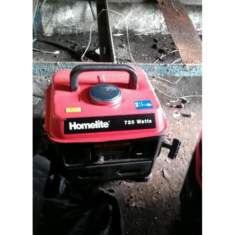 Small petrol generator vgc