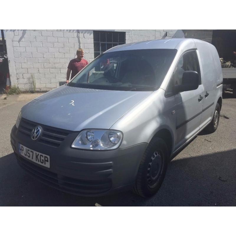 2007 Volkswagen Caddy, starts and drives well, MOT until March 2017, van located in Gravesend Kent,