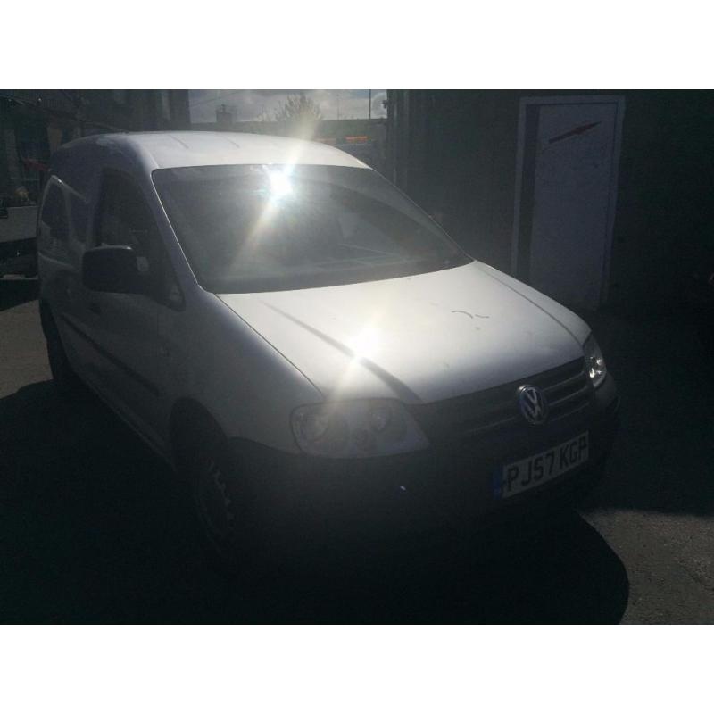 2007 Volkswagen Caddy, starts and drives well, MOT until March 2017, van located in Gravesend Kent,
