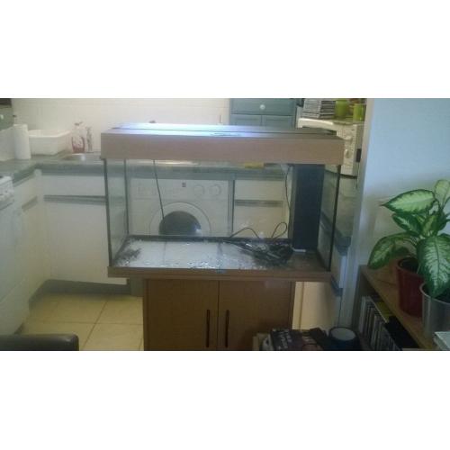 juwel rio 125 litre tank with stand ................................................................