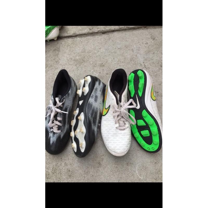 Junior football boots