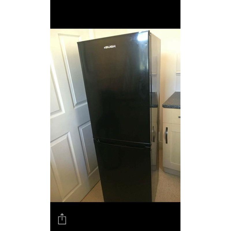 Black bush fridge freezer