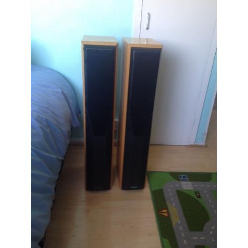 2 tall Mission Speakers