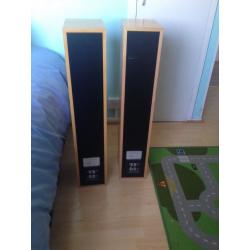 2 tall Mission Speakers