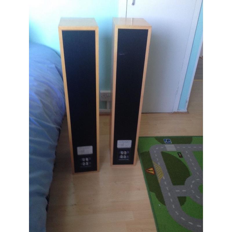 2 tall Mission Speakers