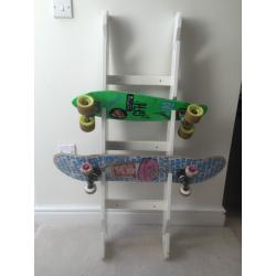 Wall mounted Skateboard Rack
