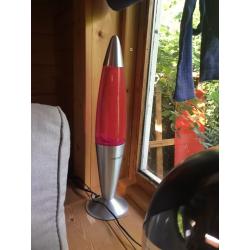 Pink lava lamp that has only been used once