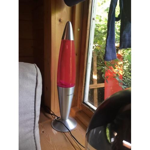 Pink lava lamp that has only been used once