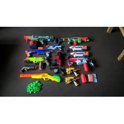 NERF toy gun collection