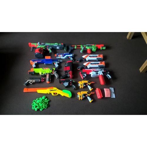 NERF toy gun collection