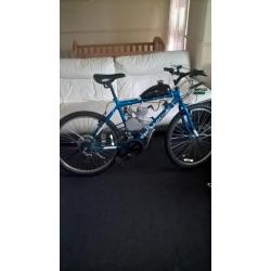 80cc motorized bicycle just built