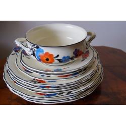 Hancocks Hand Painted Ivory Ware