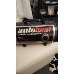 greenhouse fan heater