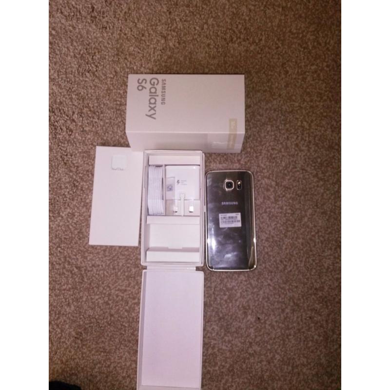 Samsung galaxy s6 gold platinum 32gb bnib never been touched