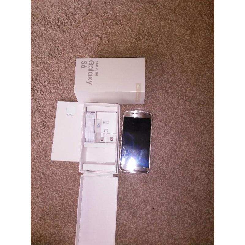 Samsung galaxy s6 gold platinum 32gb bnib never been touched