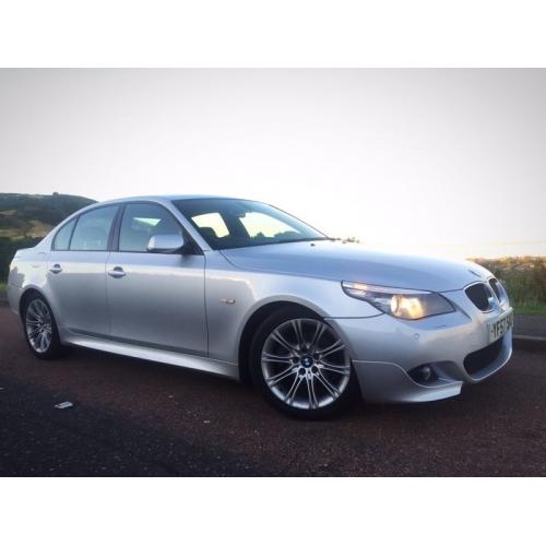 M SPORT 2007 BMW 520D AUTOMATIC NEW SHAPE LONG MOT FSH [NOT AUDI A6 E CLASS PASSAT MONDEO]