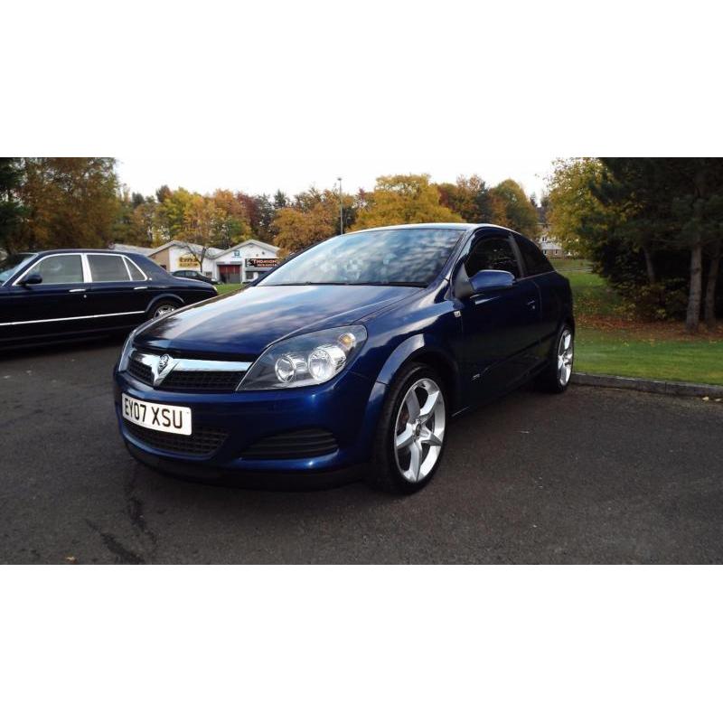 Vauxhall Astra Sri 2007 Blue Manual 1.8i 16v Petrol, Glasgow, Scotland