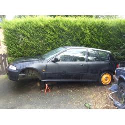 Honda Civic EG Lsi Shell. B16 B18 K20 H22 Vtec Engine Vti Sir Esi EK EJ EK9 EG6