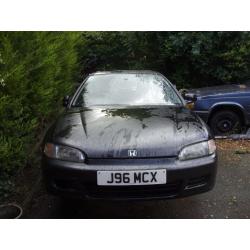 Honda Civic EG Lsi Shell. B16 B18 K20 H22 Vtec Engine Vti Sir Esi EK EJ EK9 EG6