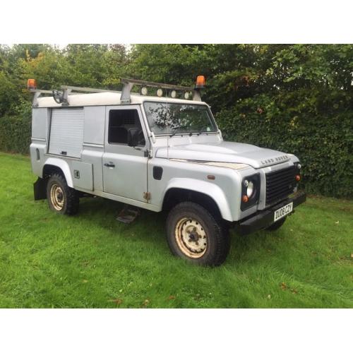 Land Rover defender 110 2.4tdci puma county pack lwb van 08reg 1 owner no vat!!!