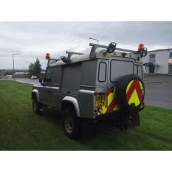 Land Rover defender 110 2.4tdci puma county pack lwb van 08reg 1 owner no vat!!!