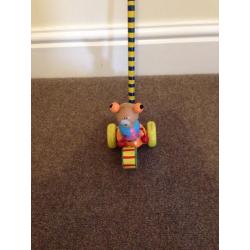 Wooden push along toy