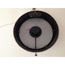 genuine 1940s post office clock,bakelite.