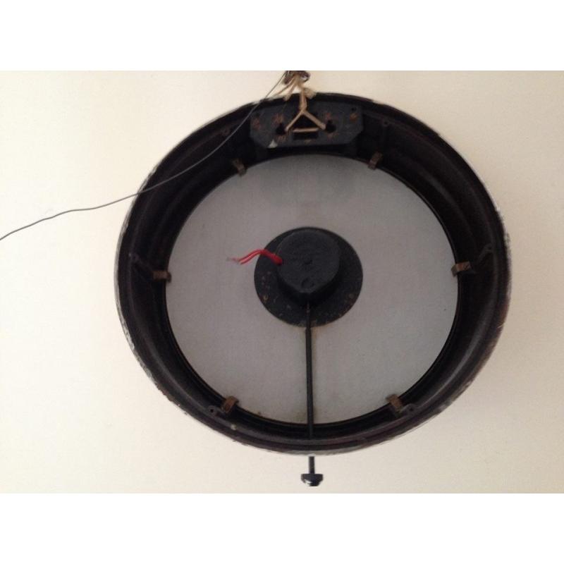 genuine 1940s post office clock,bakelite.
