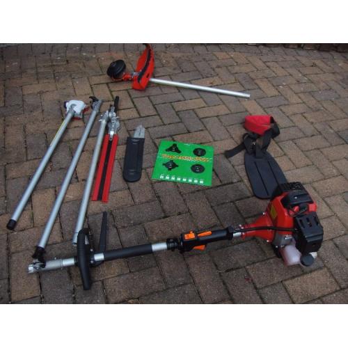 REALLY USEFUL GARDEN PETROL MULTI TOOL/ACCESSORIES AS NEW, USED ONLY ONCE