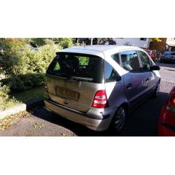 ***A CLASS MERCEDES AUTOMATIC, WITH PRIVATE REG FOR SALE SPARES OR REPAIR***