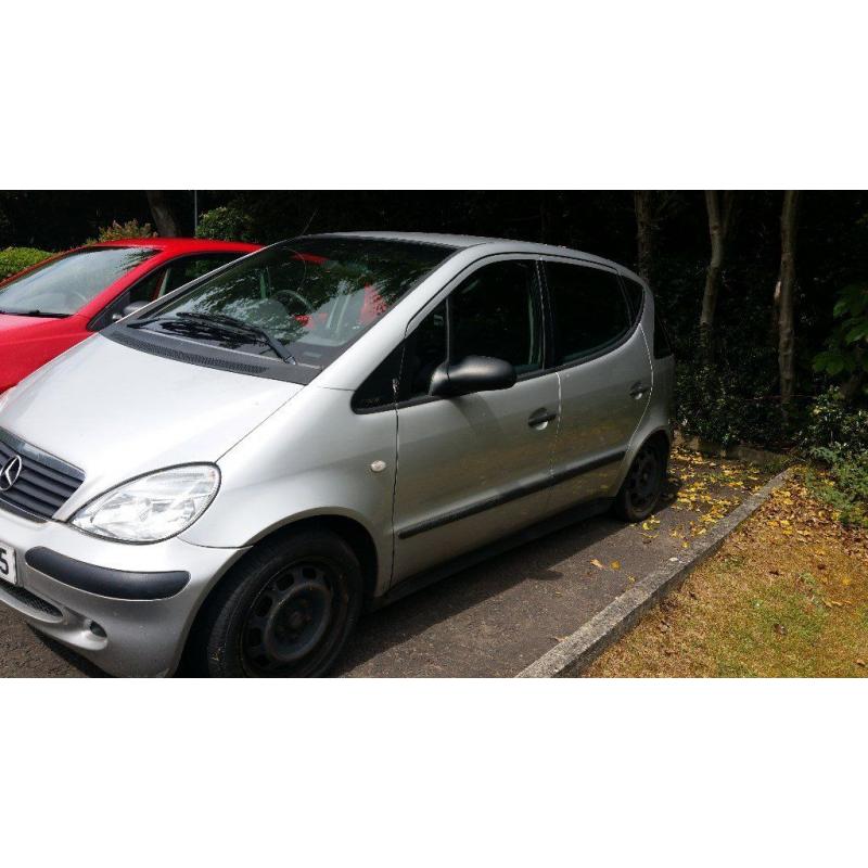***A CLASS MERCEDES AUTOMATIC, WITH PRIVATE REG FOR SALE SPARES OR REPAIR***