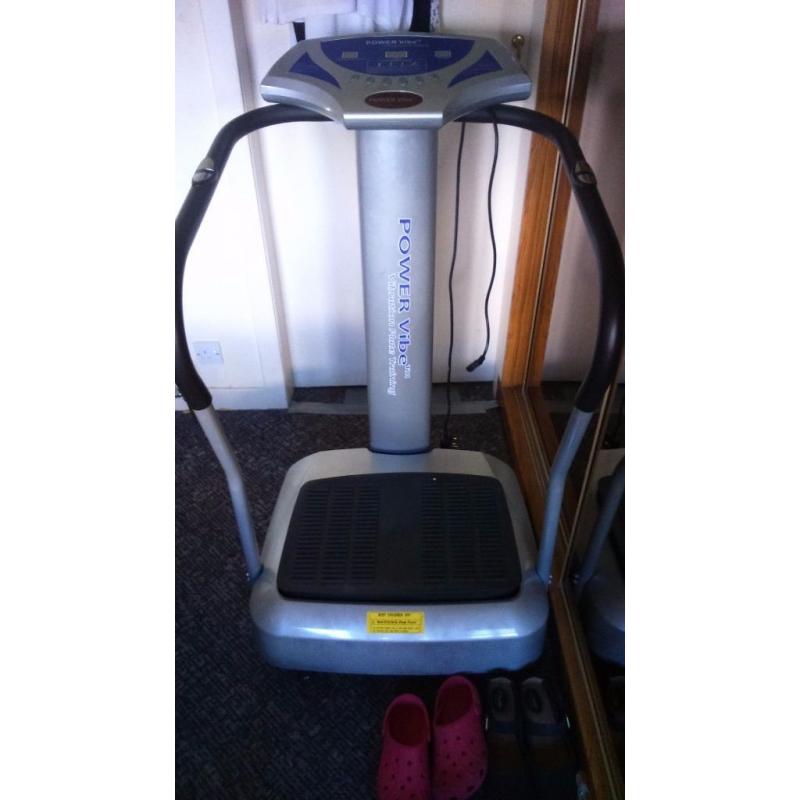 Power Vibe vibration plate trainer
