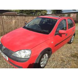 51 Vauxhall Corsa only 68000 miles for sale.