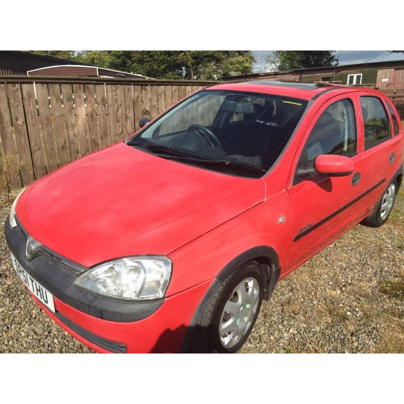 51 Vauxhall Corsa only 68000 miles for sale.